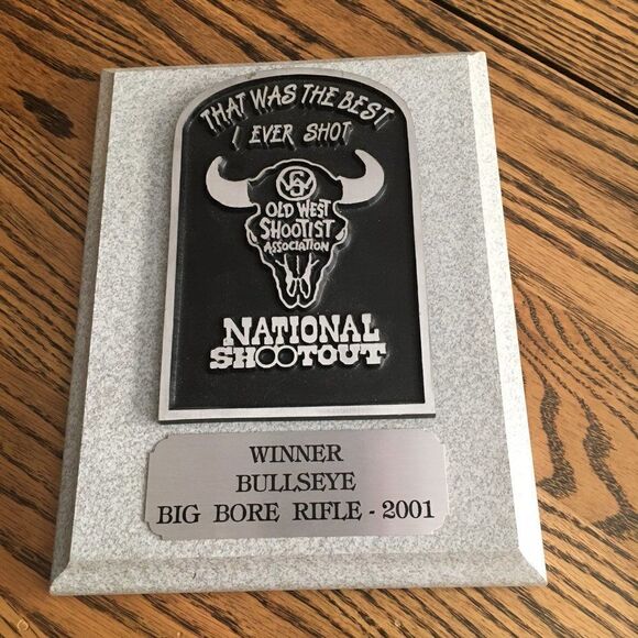Old West Shootist Bullseye Winner 2001 - Picture 1 of 4